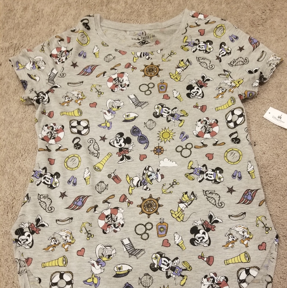 NWT Disney Cruise Line Shirt Large